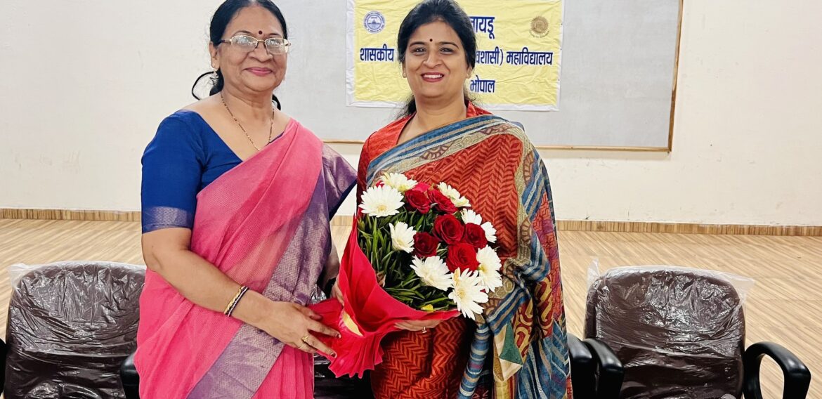 AWARENESS TALK ON PCOS at Nutan Girls College Bhopal.