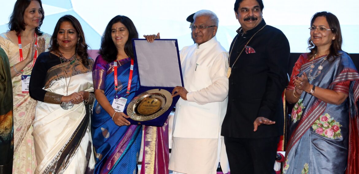 ISAR distinguished services AWARD for Women’s Health by Honorable Governor of Madhya Pradesh.